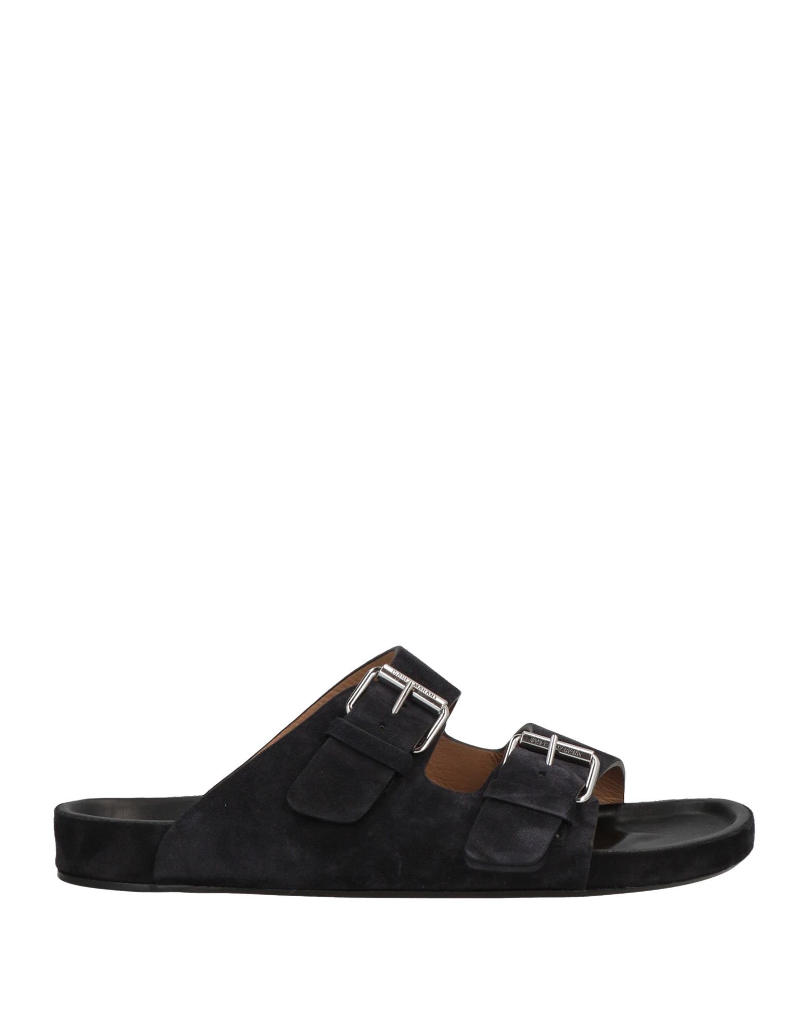 Isabel Marant Open-toe Double-buckle Sandals In Black