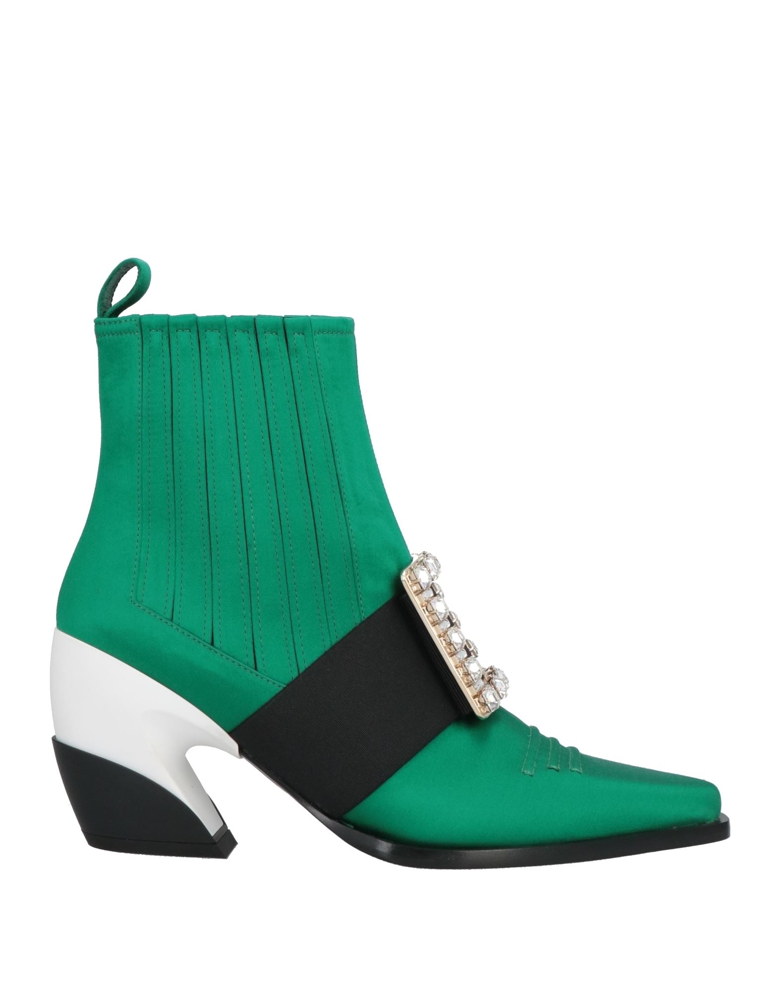 Roger Vivier Ankle Boots In Green