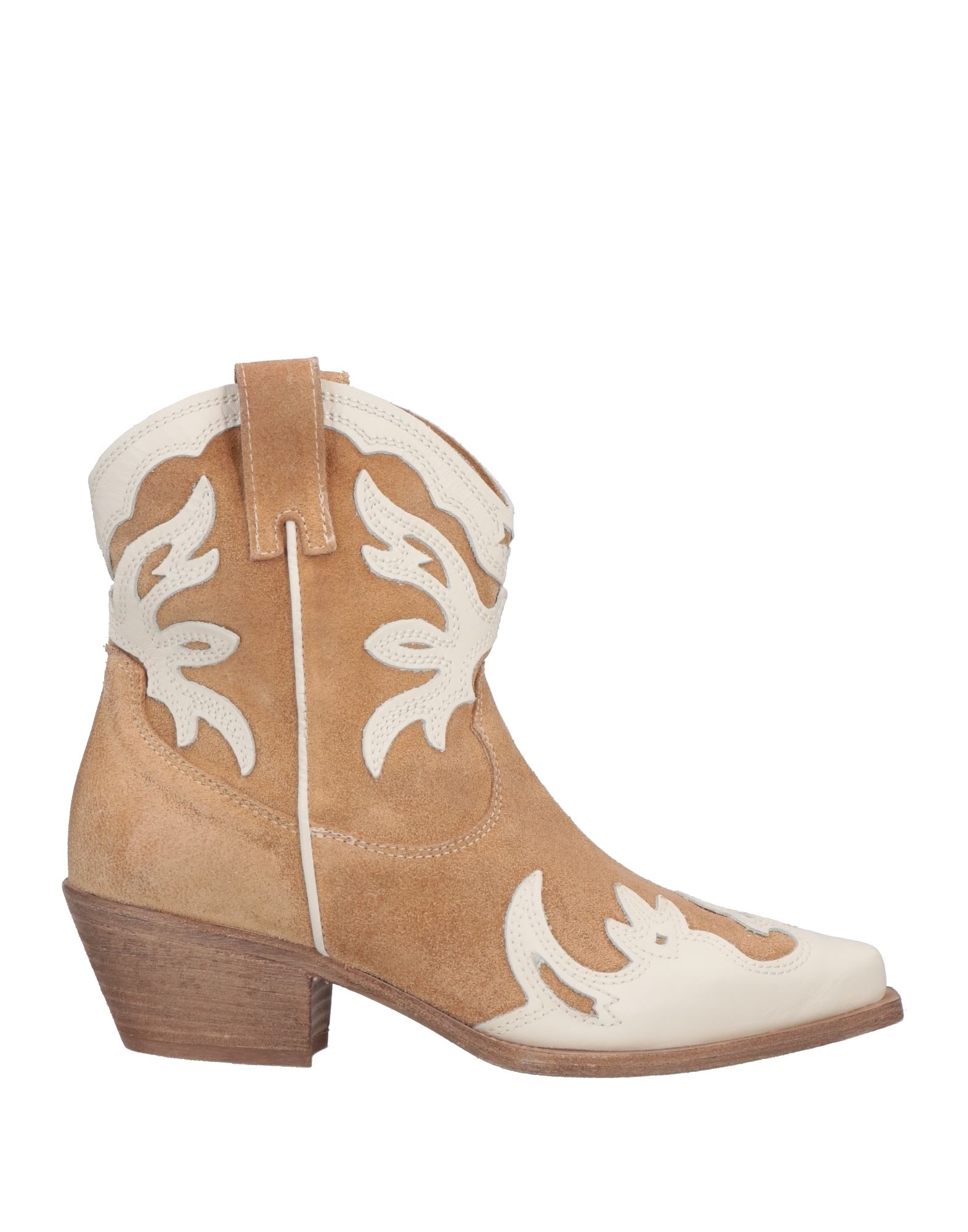 Metisse Ankle Boots In Beige