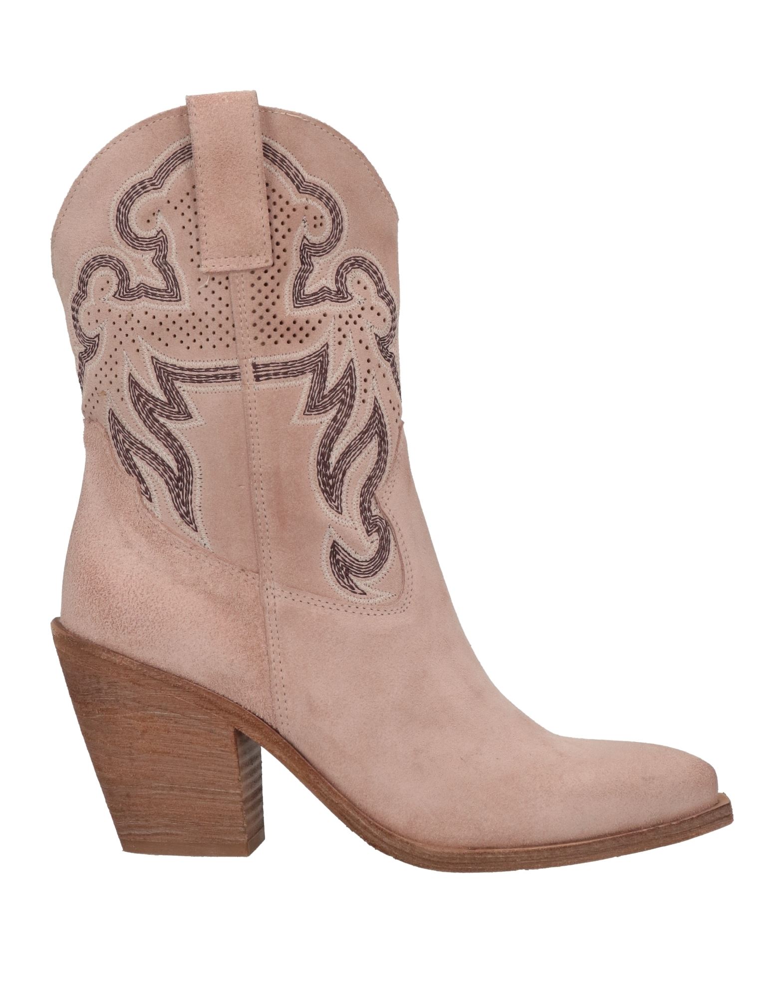 Metisse Ankle Boots In Pink