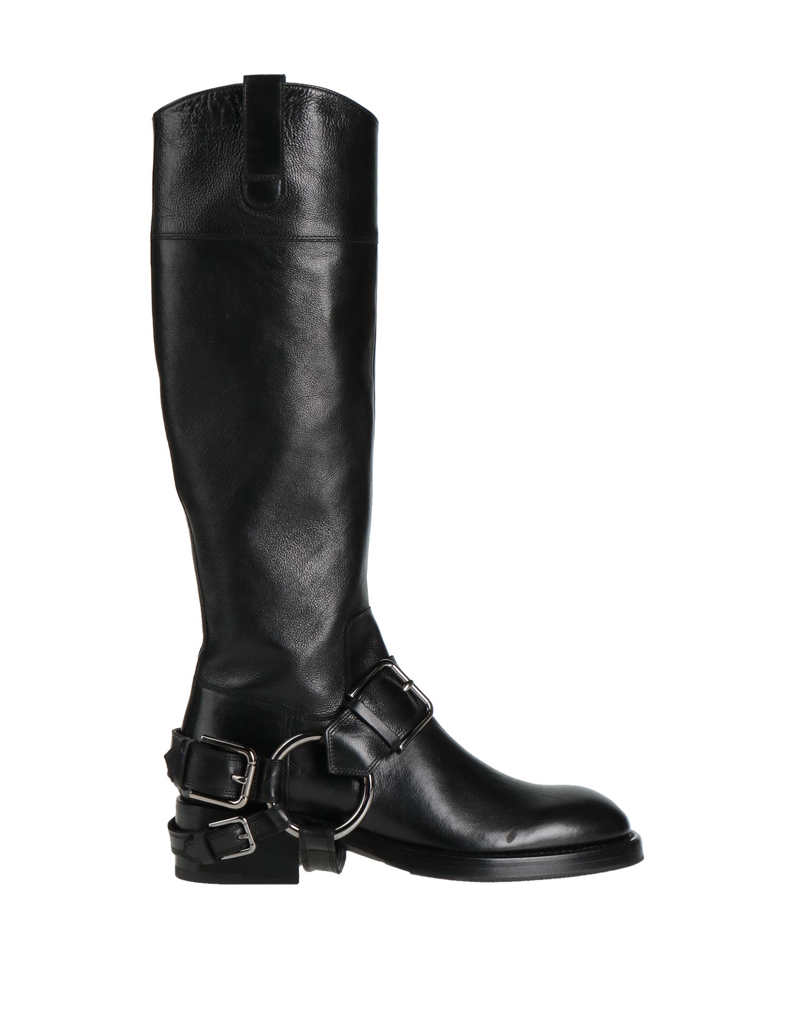 Dolce & Gabbana Woman Boot Black Size 10.5 Calfskin