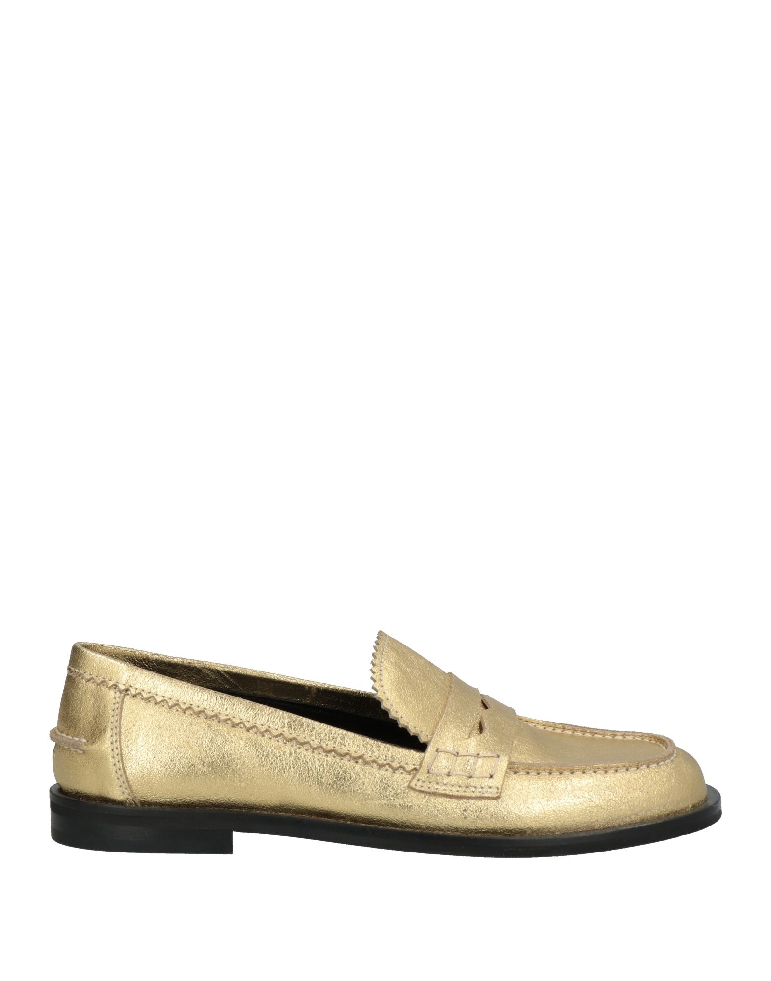 Janet & Janet Loafers In Gold
