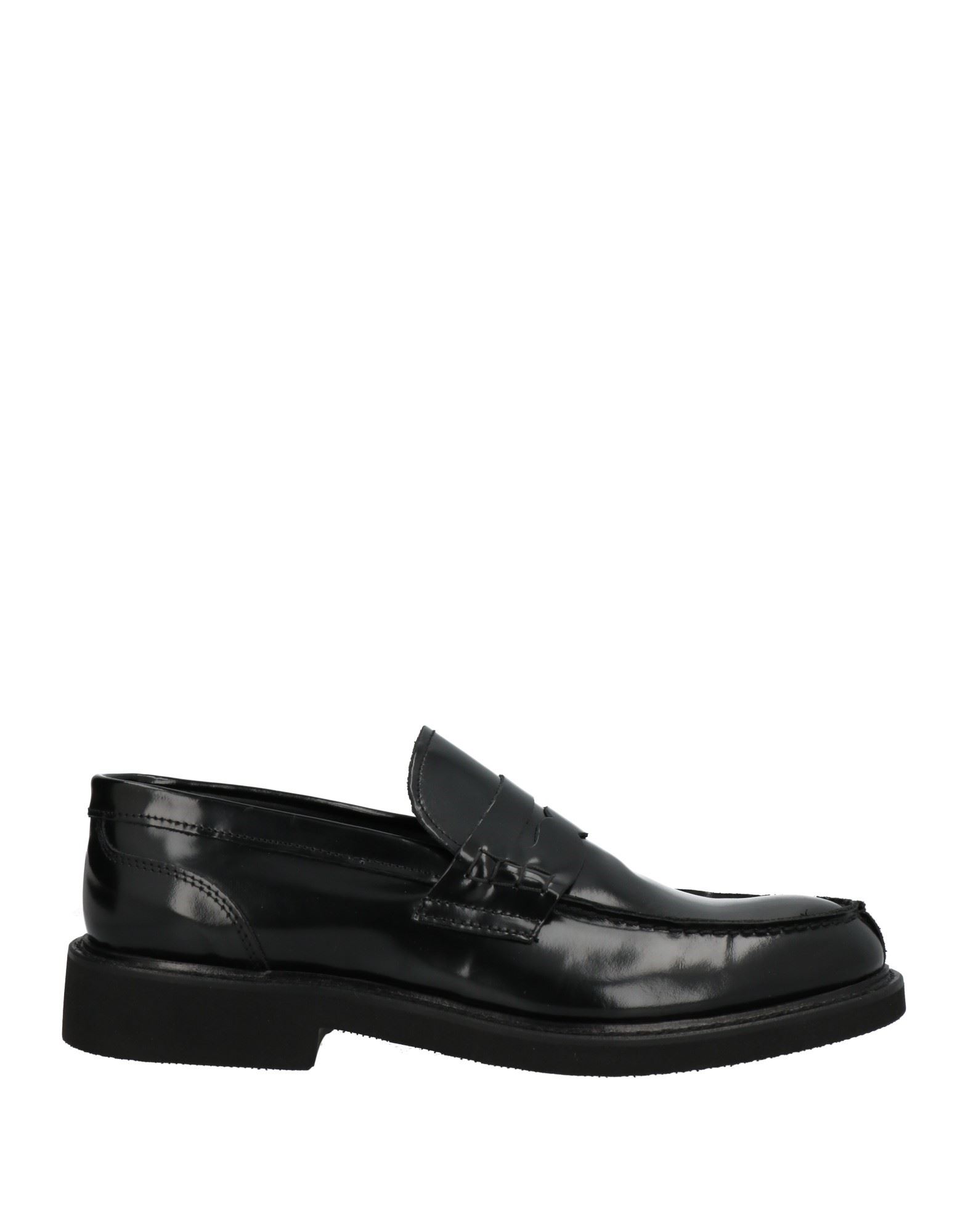 Shop Brawn's Man Loafers Black Size 7 Soft Leather