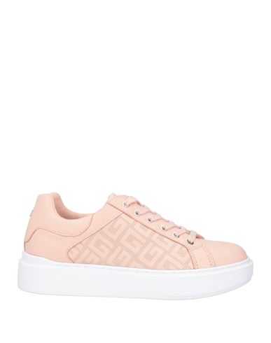 Guess Woman Sneakers Blush Size 9 Soft Leather In Pink