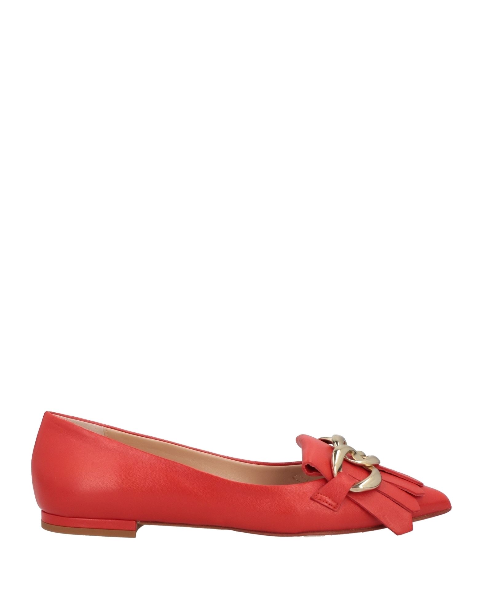 Stele Ballet Flats In Red