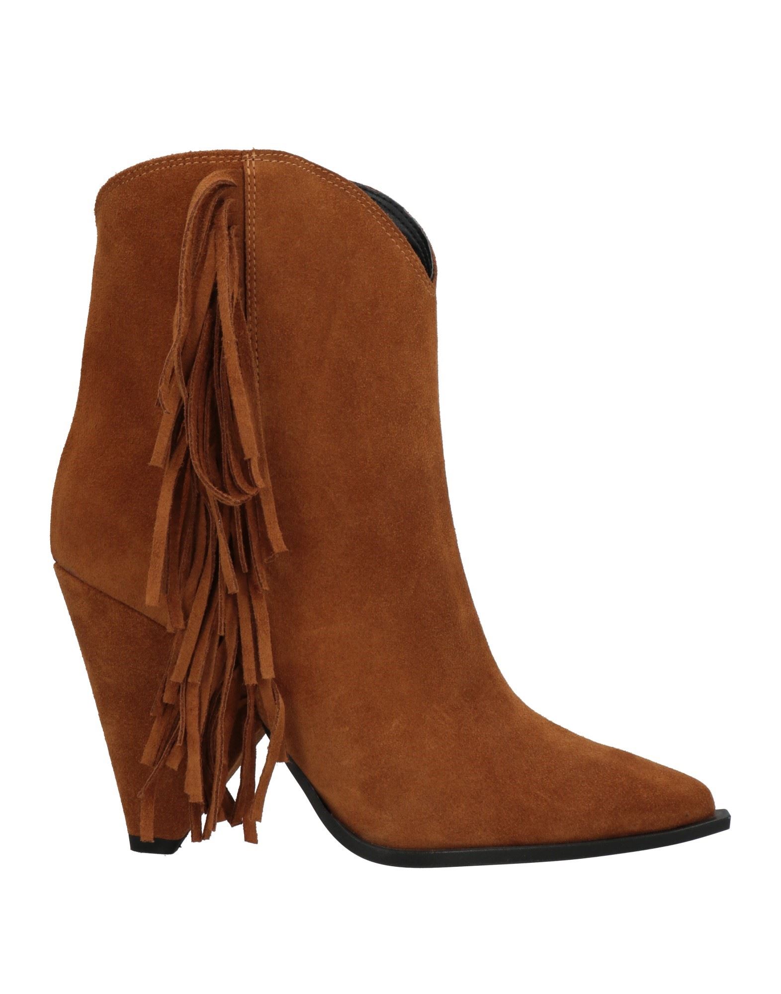Giuseppe Conca Ankle Boots In Camel