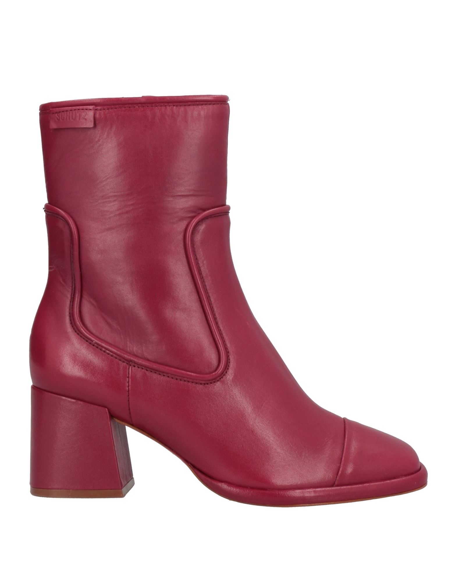 Schutz Ankle Boots In Red