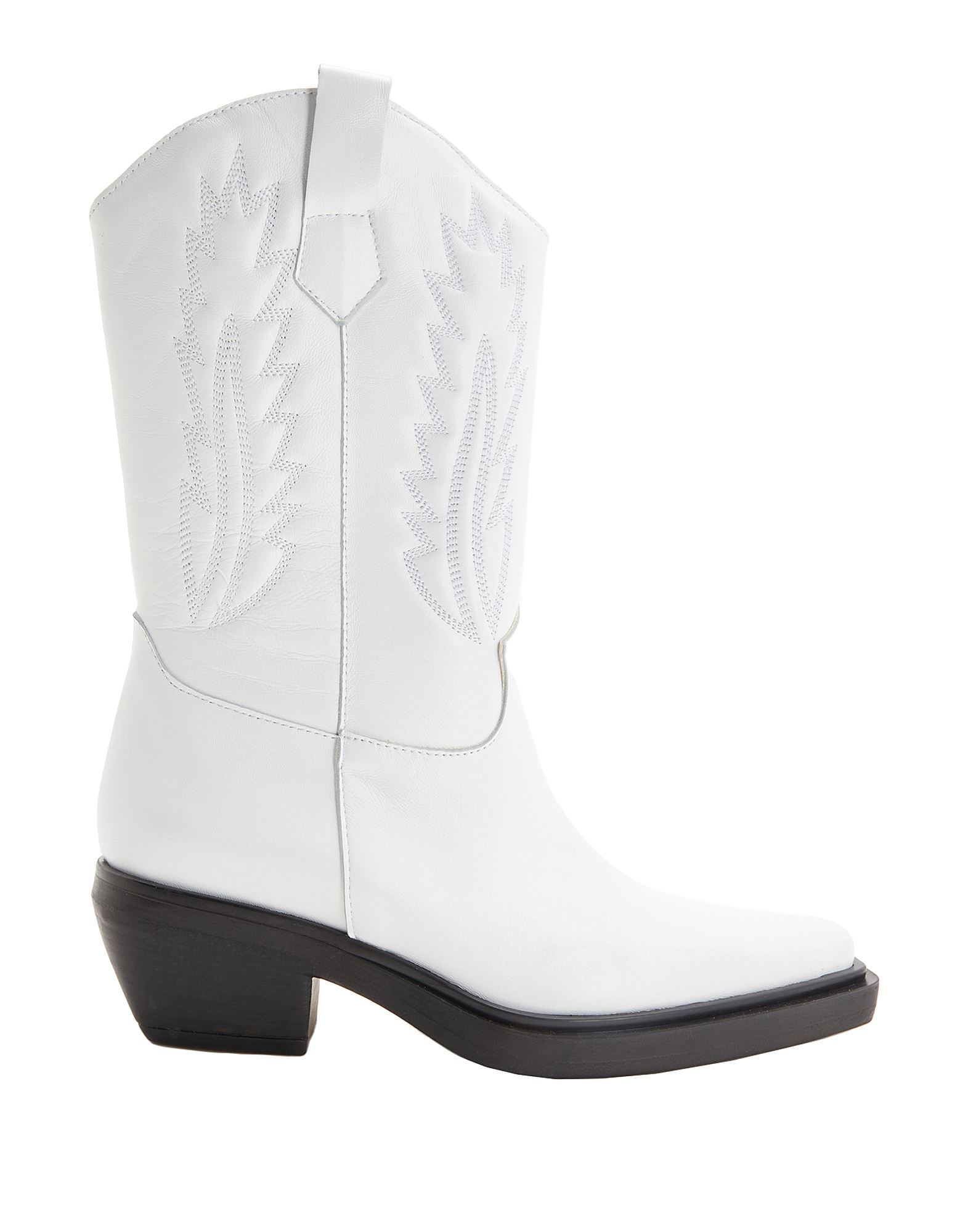 8 By Yoox Ankle Boots In White