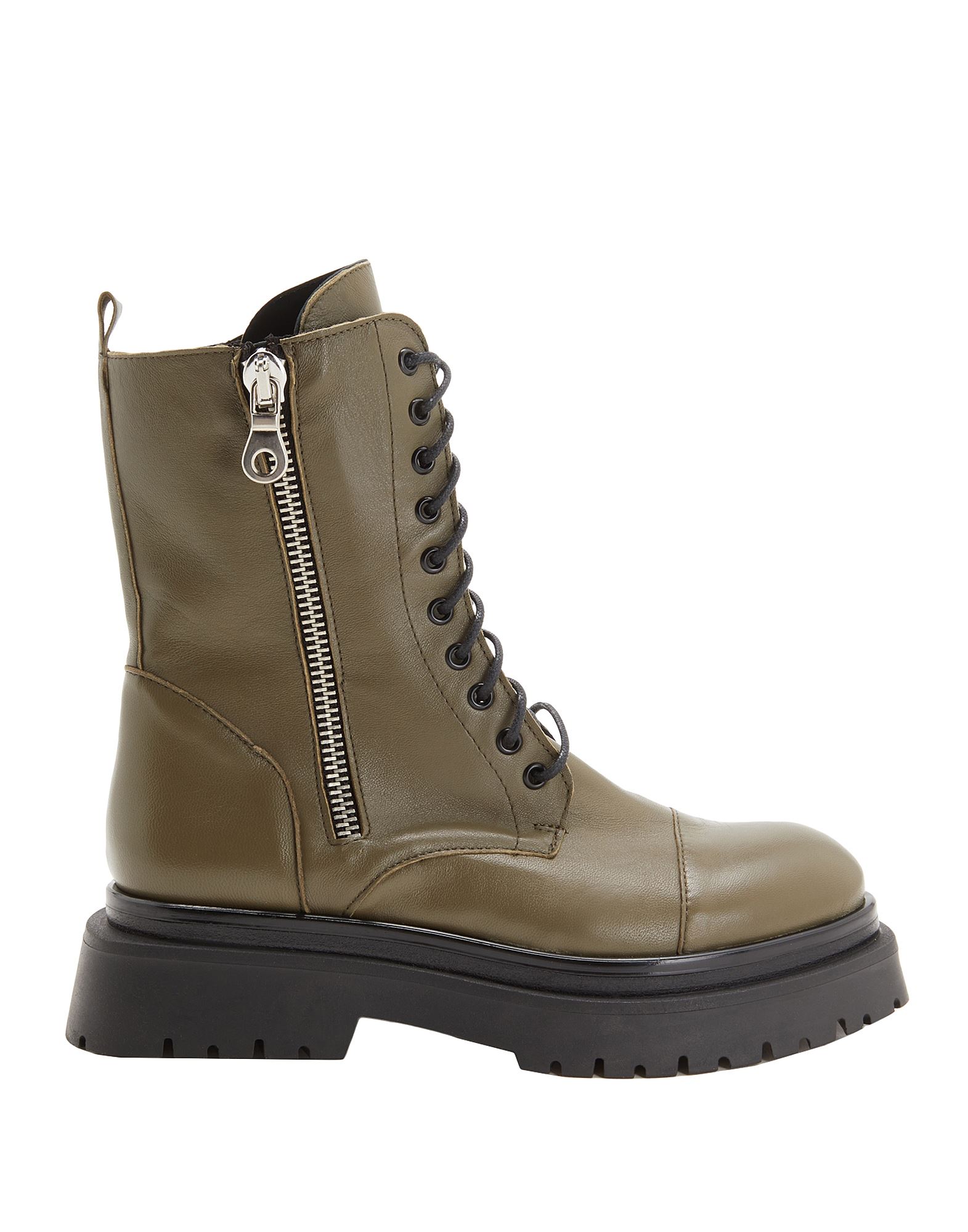 8 By Yoox Ankle Boots In Green