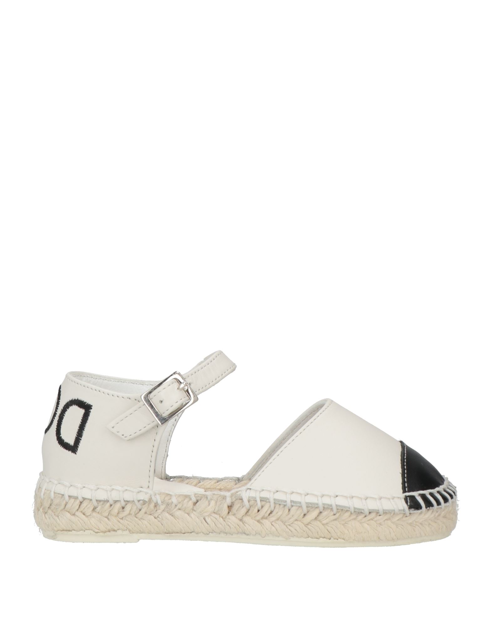 Shop Douuod Toddler Girl Espadrilles White Size 10c Soft Leather