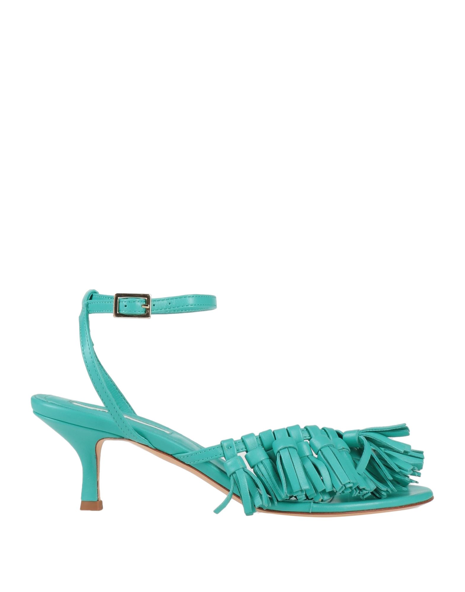 Circus Hotel Toe Strap Sandals In Blue