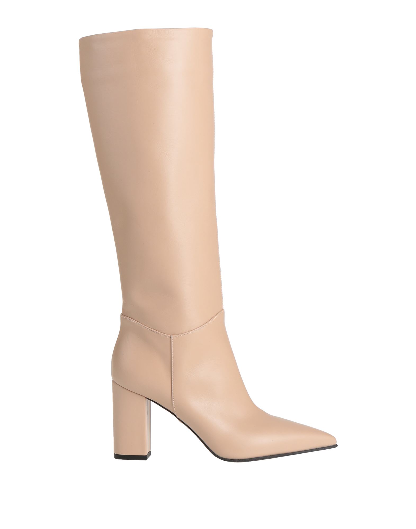 Le Silla Knee Boots In Beige