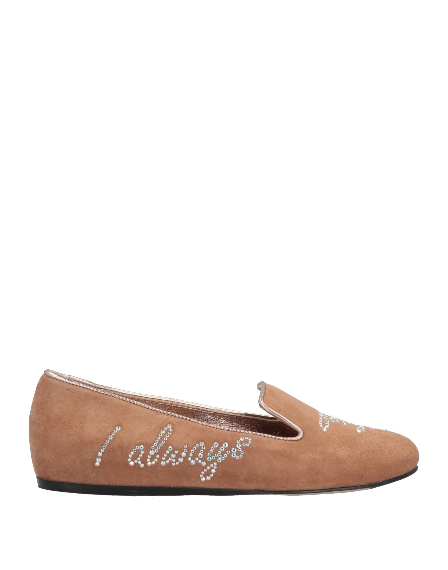 Le Silla Loafers In Beige