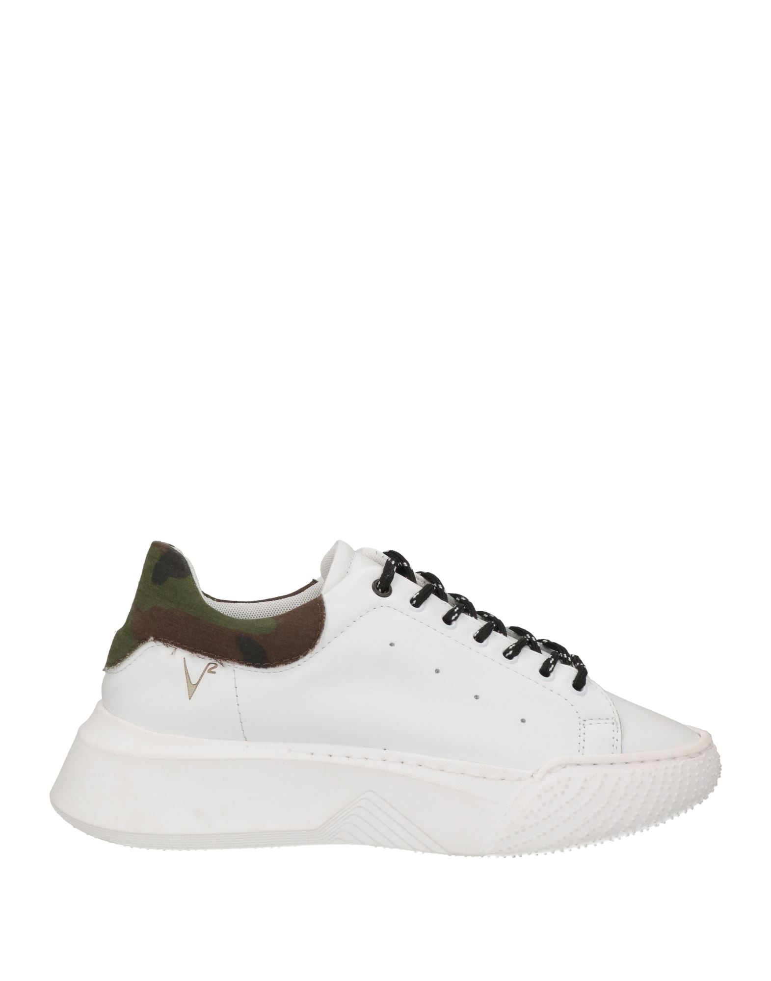 V2® Brand Sneakers In White
