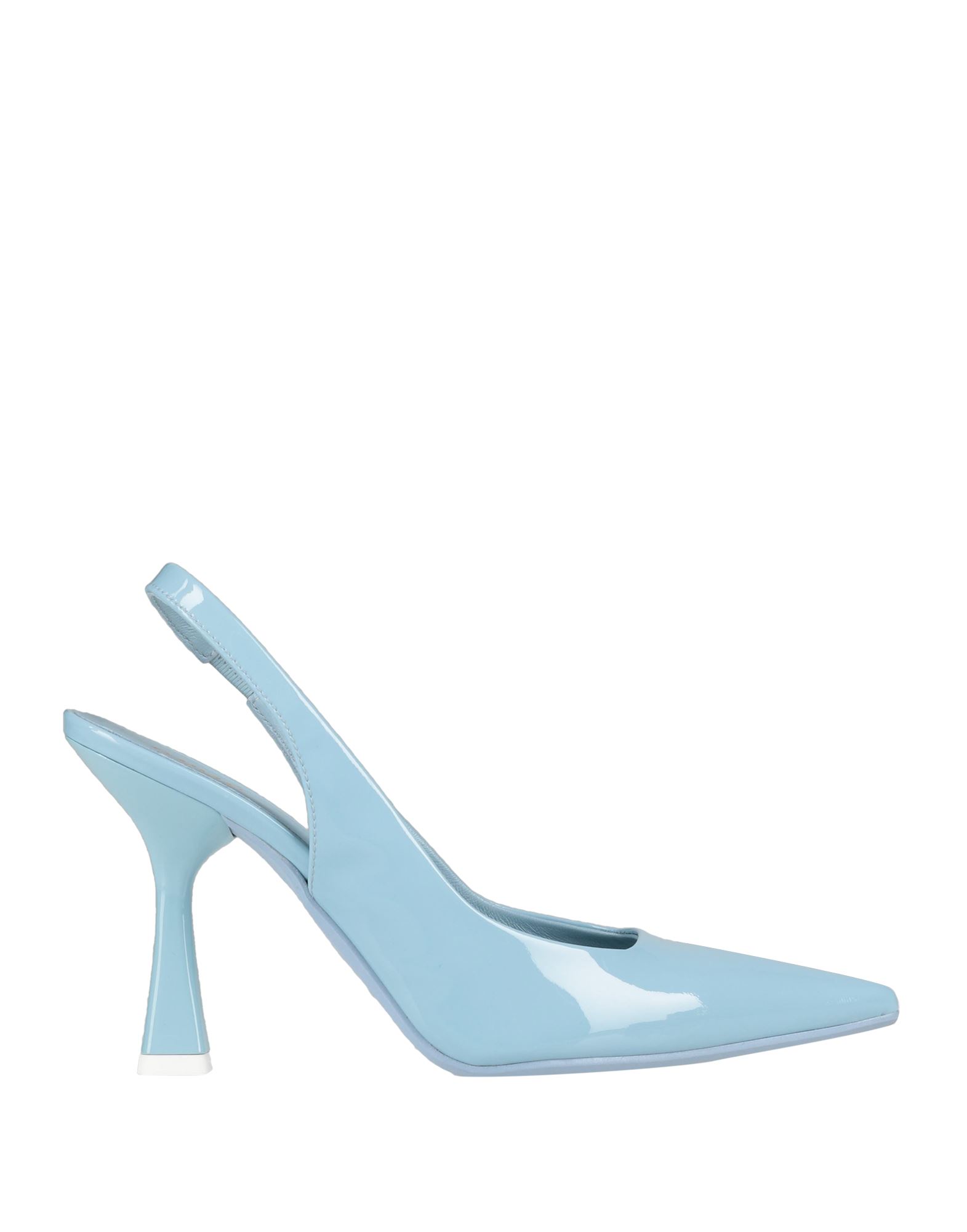 Ovye' By Cristina Lucchi Woman Pumps Sky Blue Size 8 Soft Leather