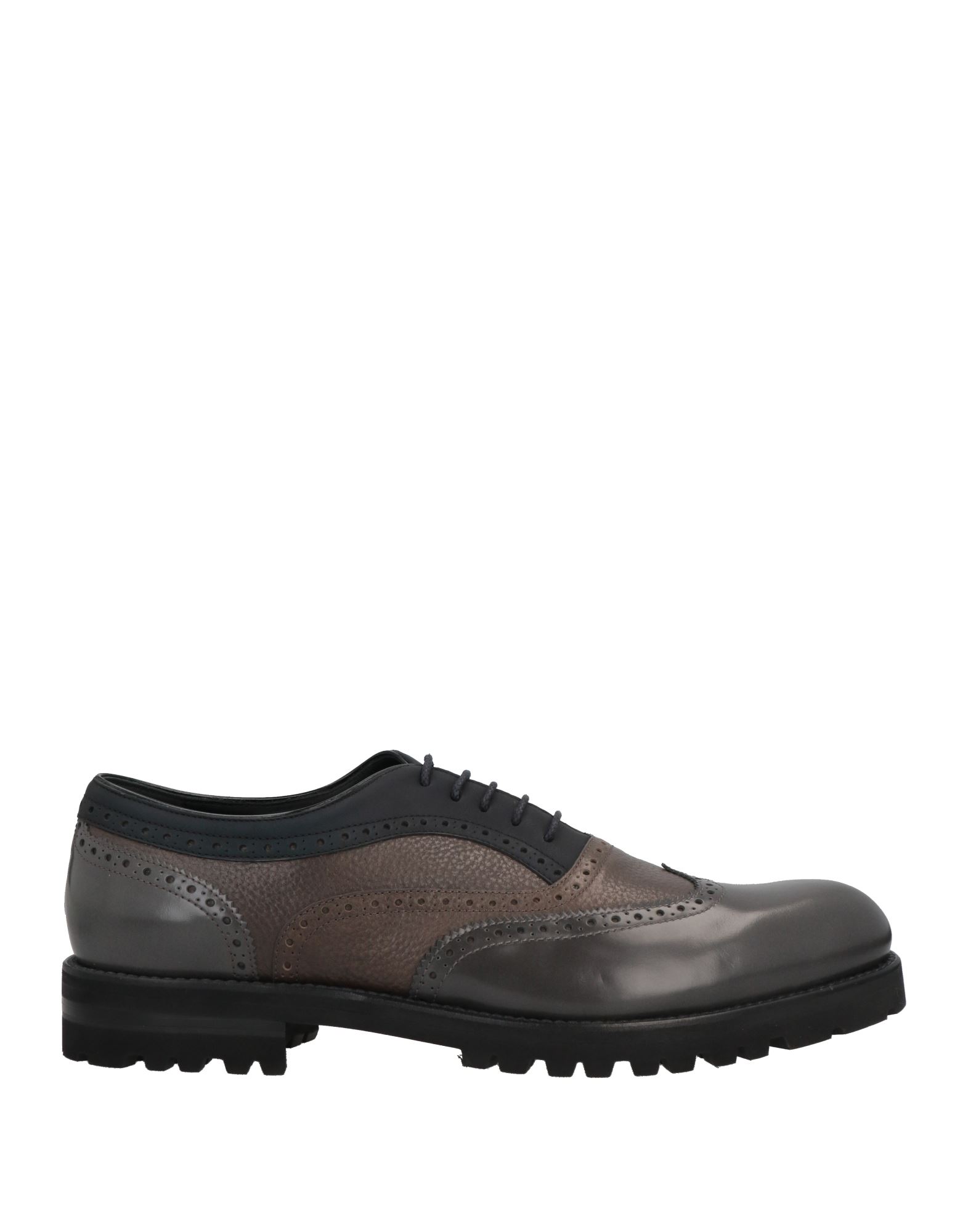 Alberto Guardiani Lace-up Shoes In Lead