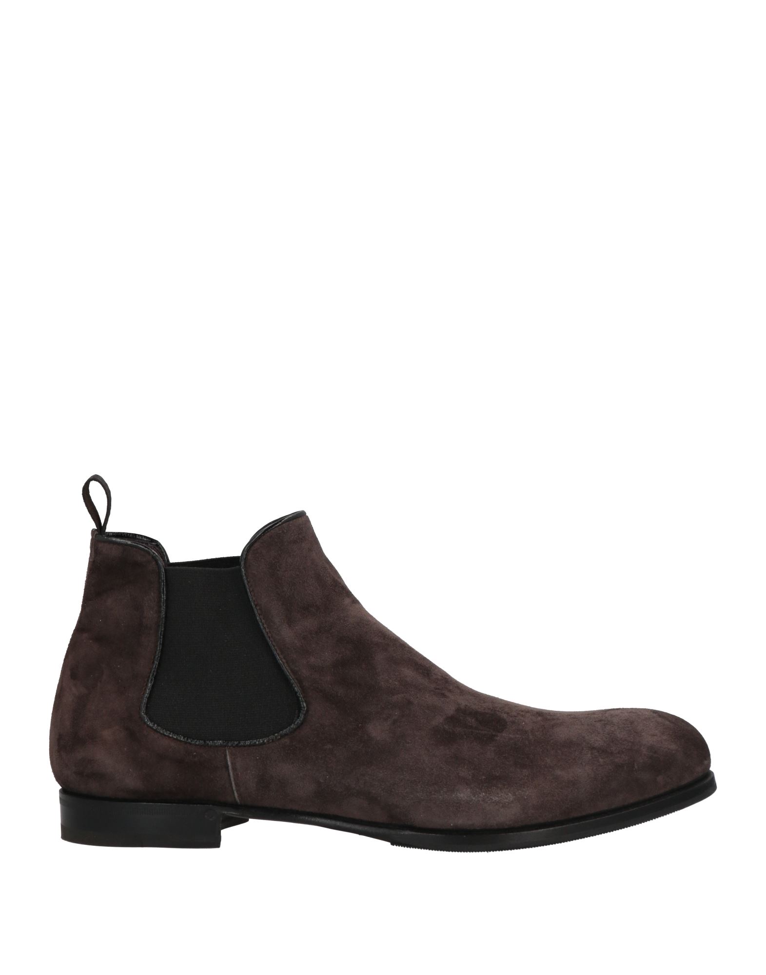 Lidfort Ankle Boots In Dark Brown