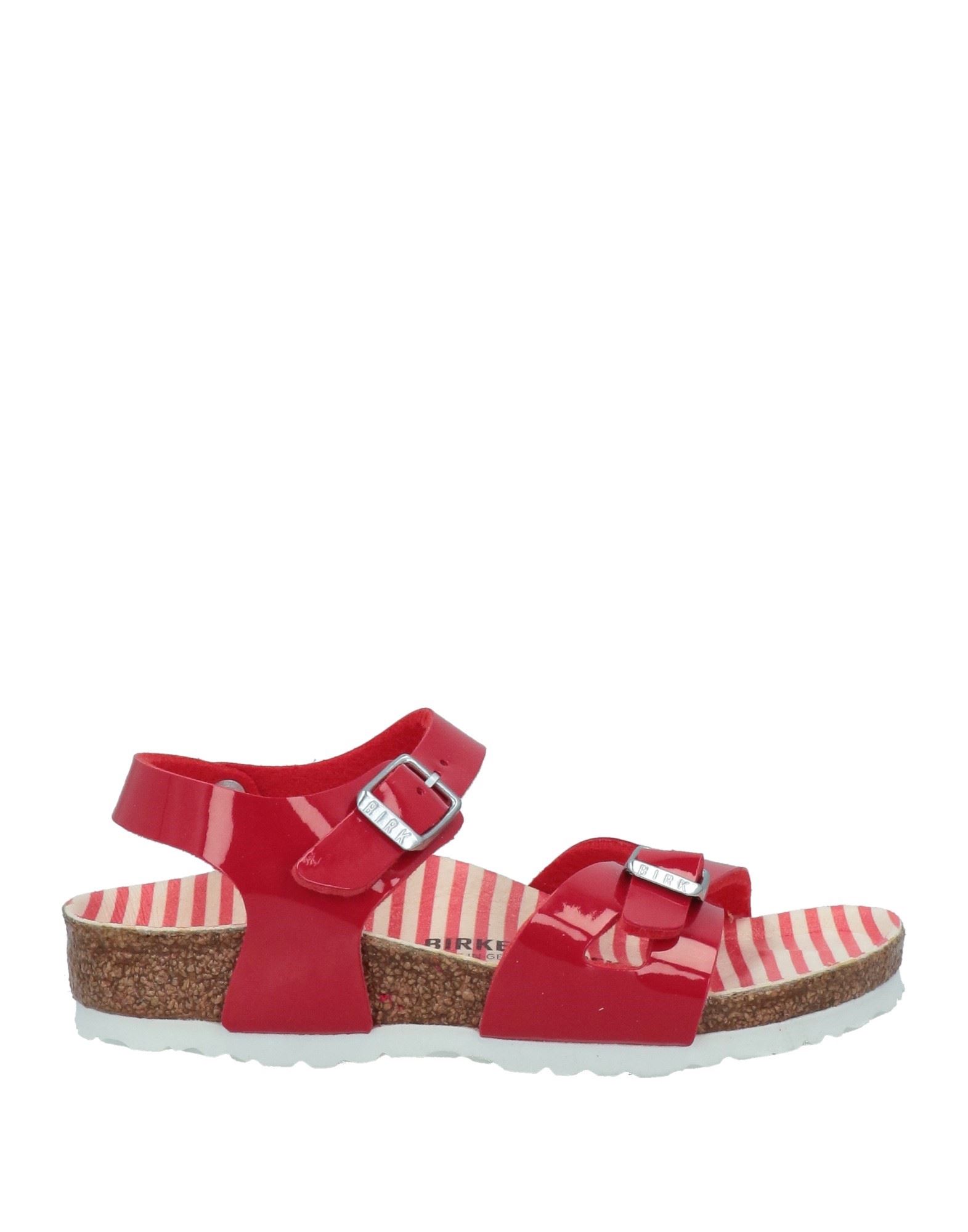 Shop Birkenstock Toddler Girl Sandals Red Size 8c Textile Fibers