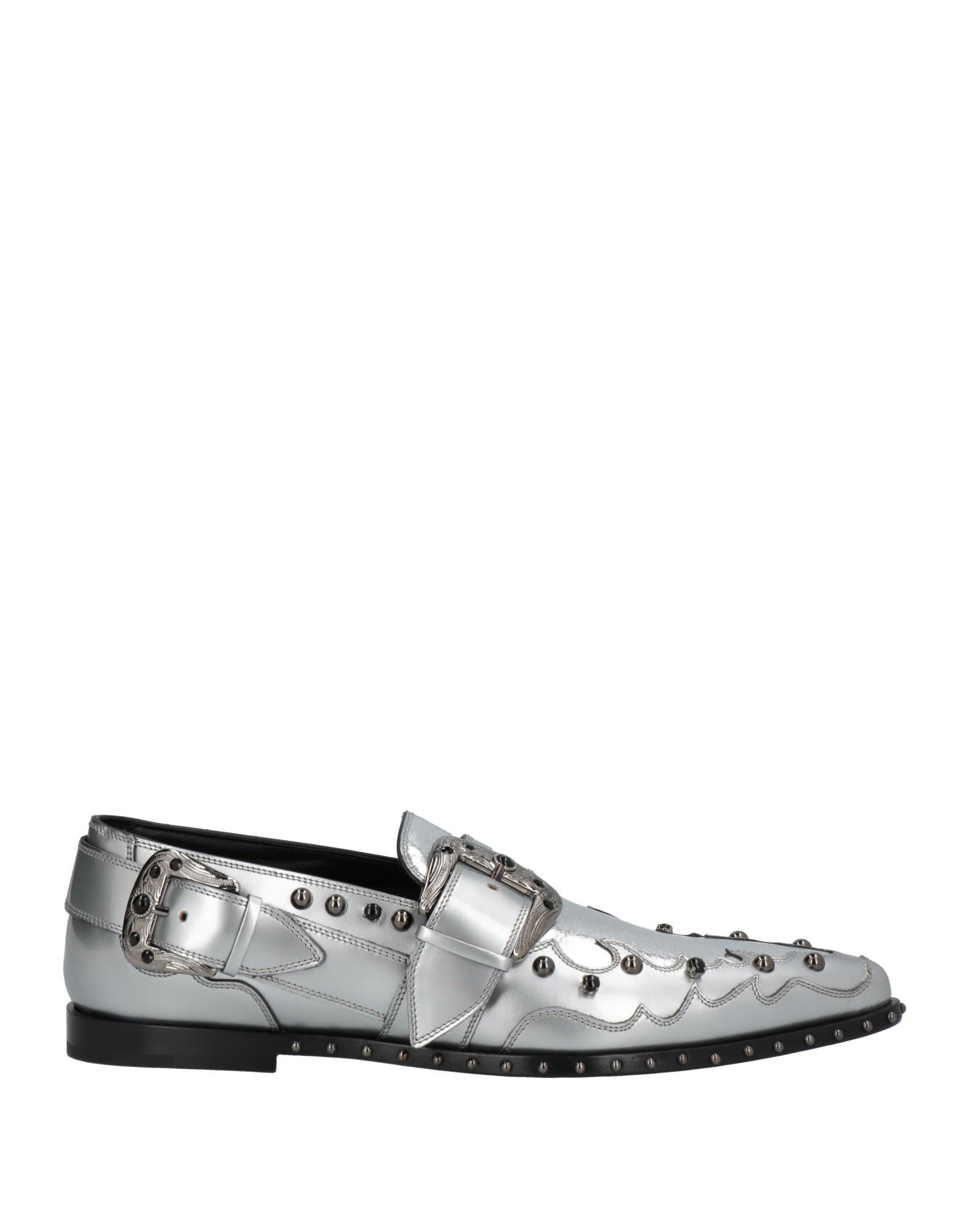Dolce & Gabbana Loafers In Silver
