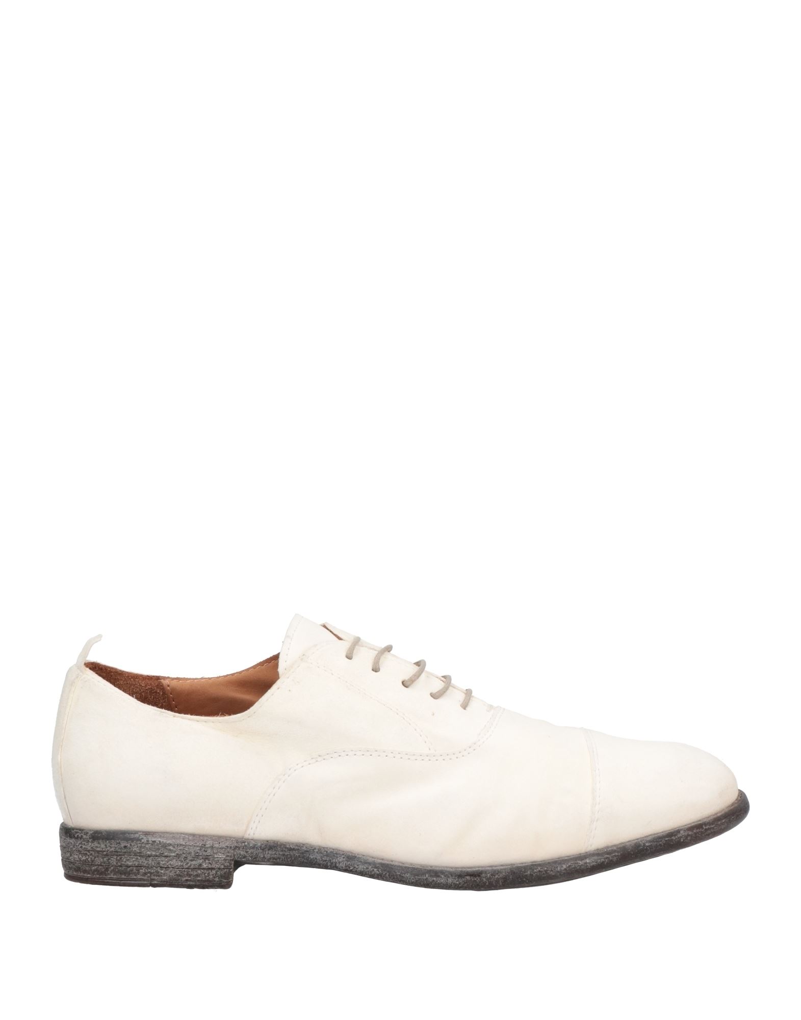 Moma Lace-up Shoes In White