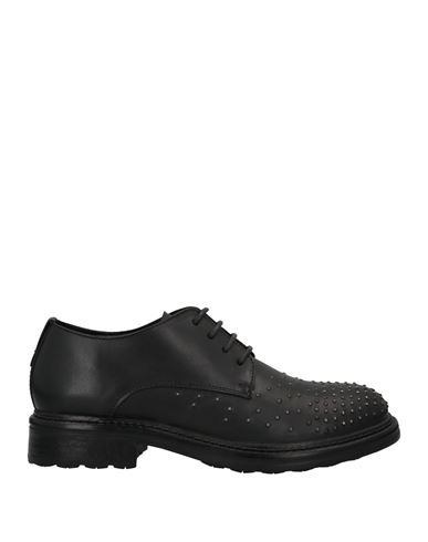 Pregunta Woman Lace-up Shoes Black Size 10 Soft Leather