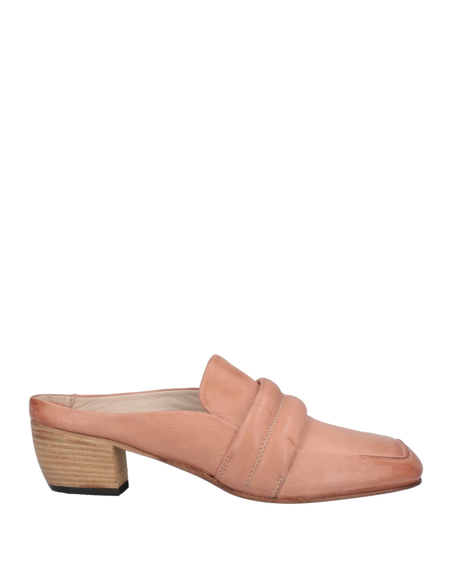 Moma Woman Mules & Clogs Pink Size 5 Soft Leather