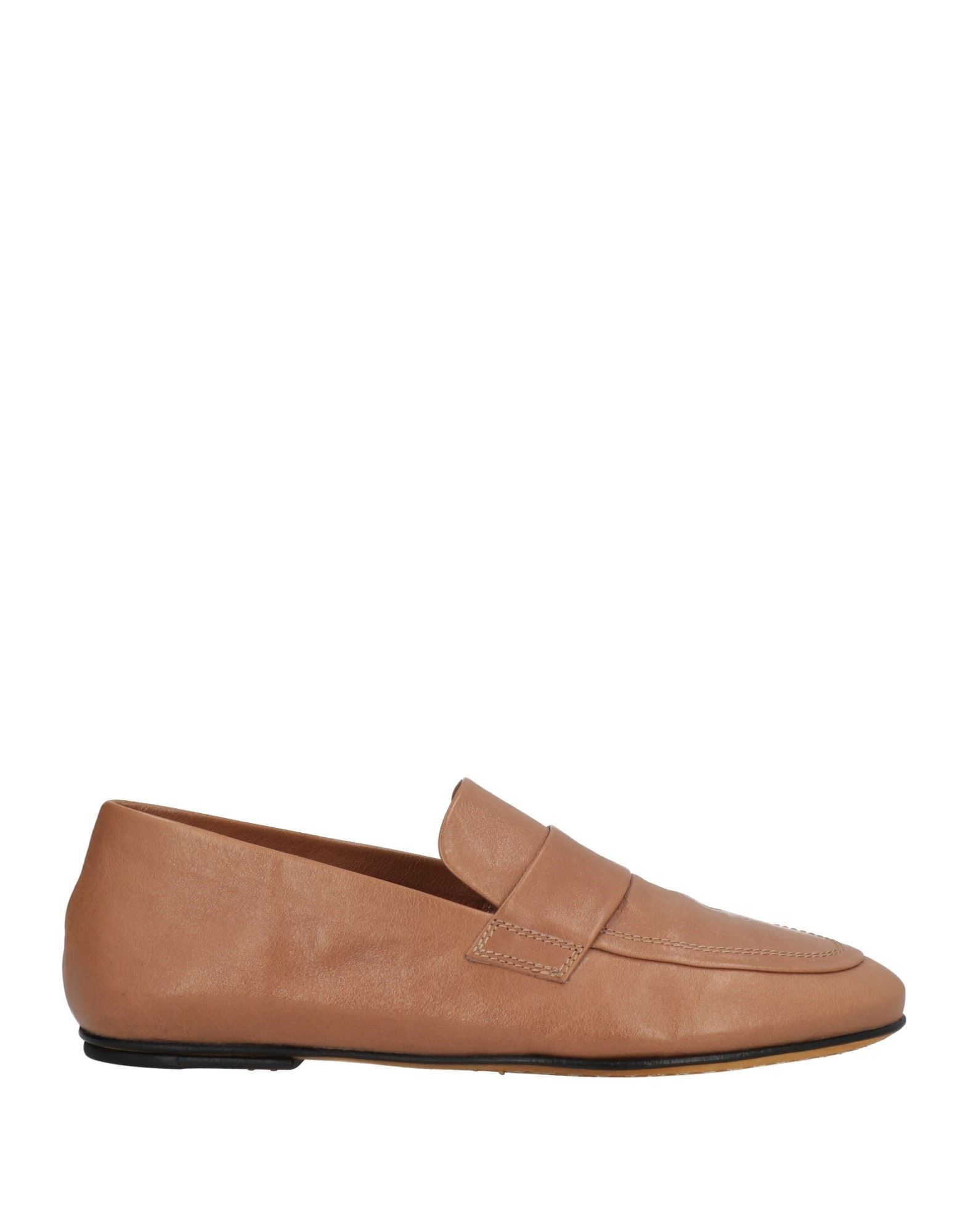 Officine Creative Italia Loafers In Camel
