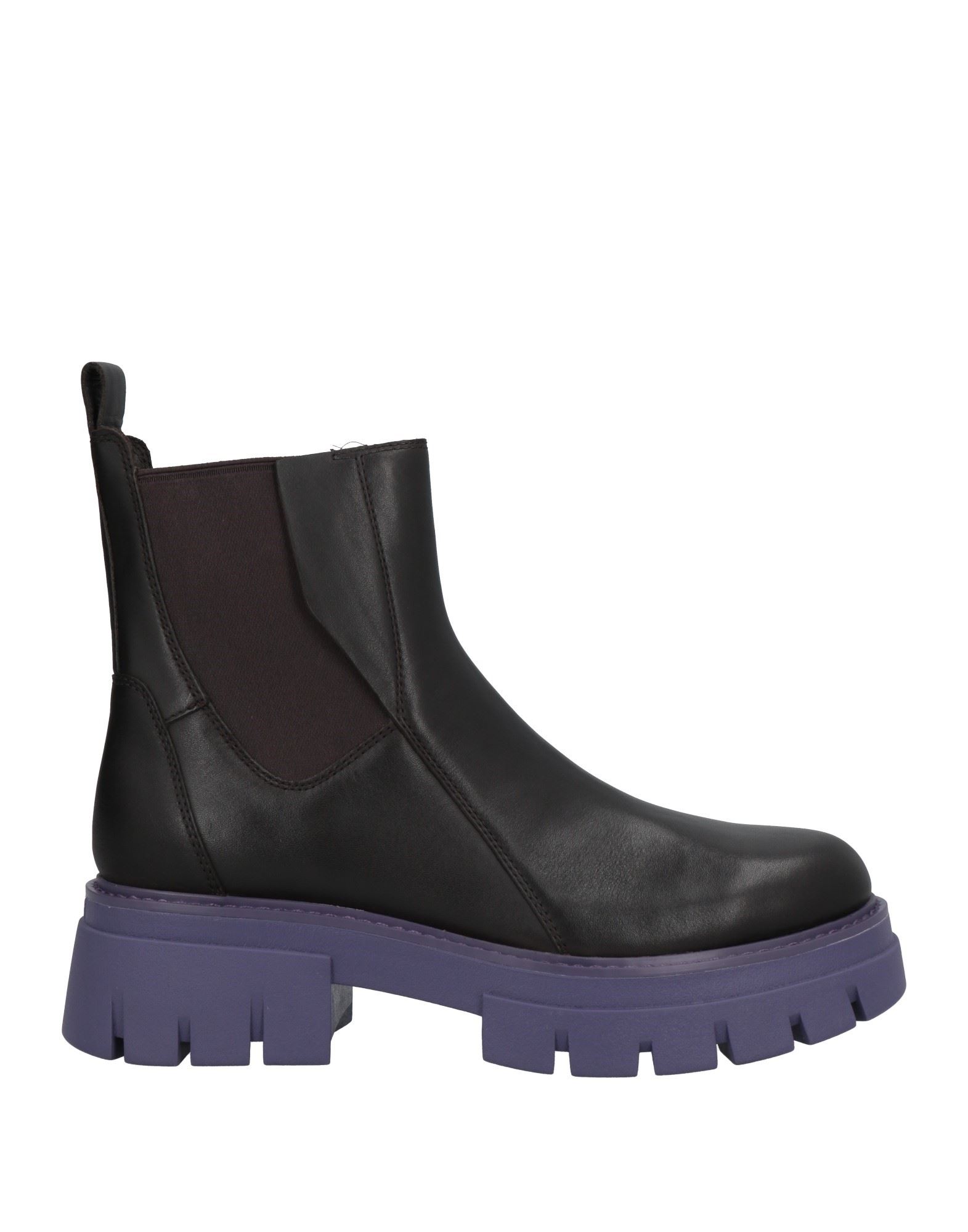Ash Ankle Boots In Dark Brown