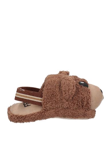 Fendi Babies'  Newborn Boy Newborn Shoes Brown Size 3 Textile Fibers