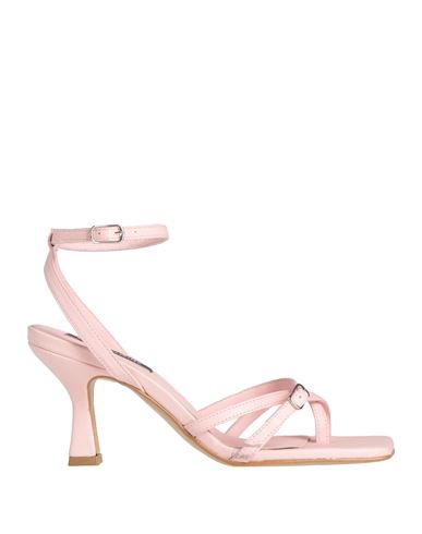 Gisel Moire Gisél Moiré Woman Sandals Light Pink Size 7 Soft Leather