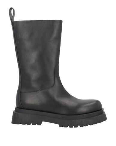 Liu •jo Woman Boot Black Size 7 Calfskin