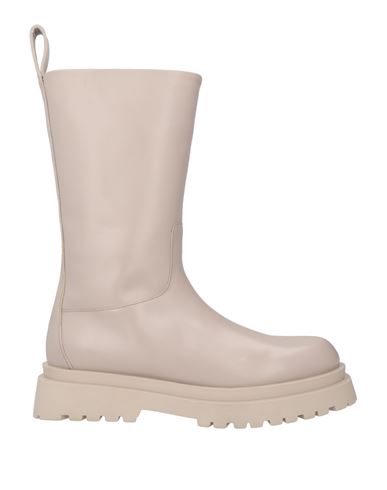 Liu •jo Woman Boot Dove Grey Size 8 Calfskin