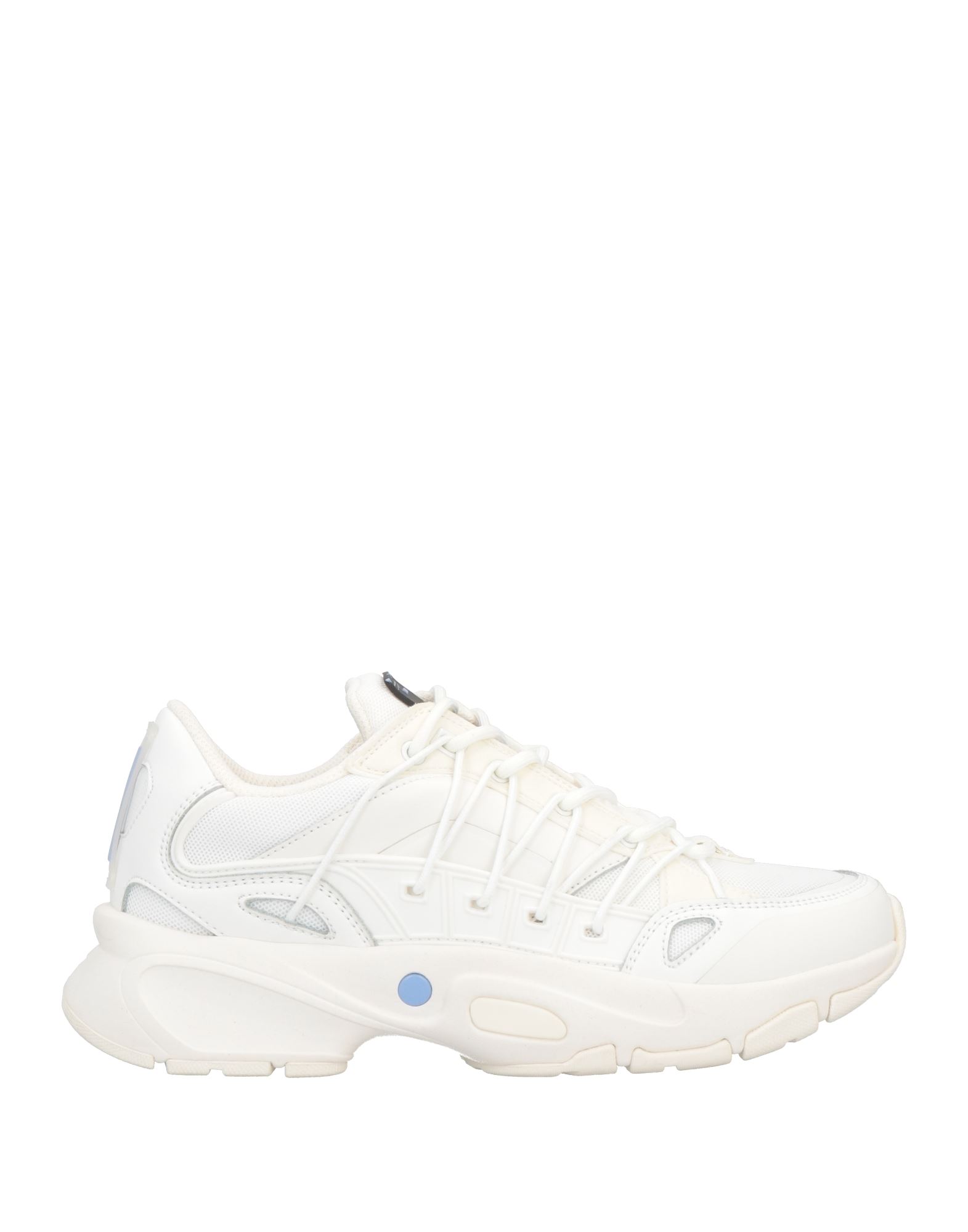 MCQ BY ALEXANDER MCQUEEN MCQ ALEXANDER MCQUEEN WOMAN SNEAKERS WHITE SIZE 7 TEXTILE FIBERS, SOFT LEATHER