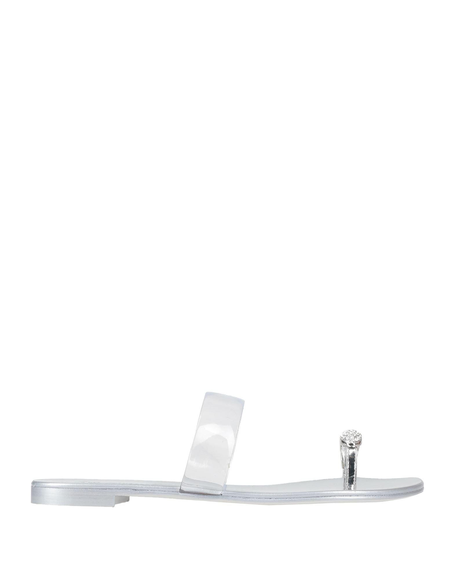 Giuseppe Zanotti Toe Strap Sandals In Transparent