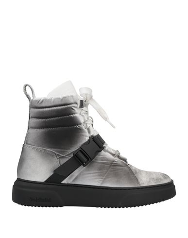 Add X Baldinini Woman Sneakers Grey Size 8 Textile Fibers, Soft Leather