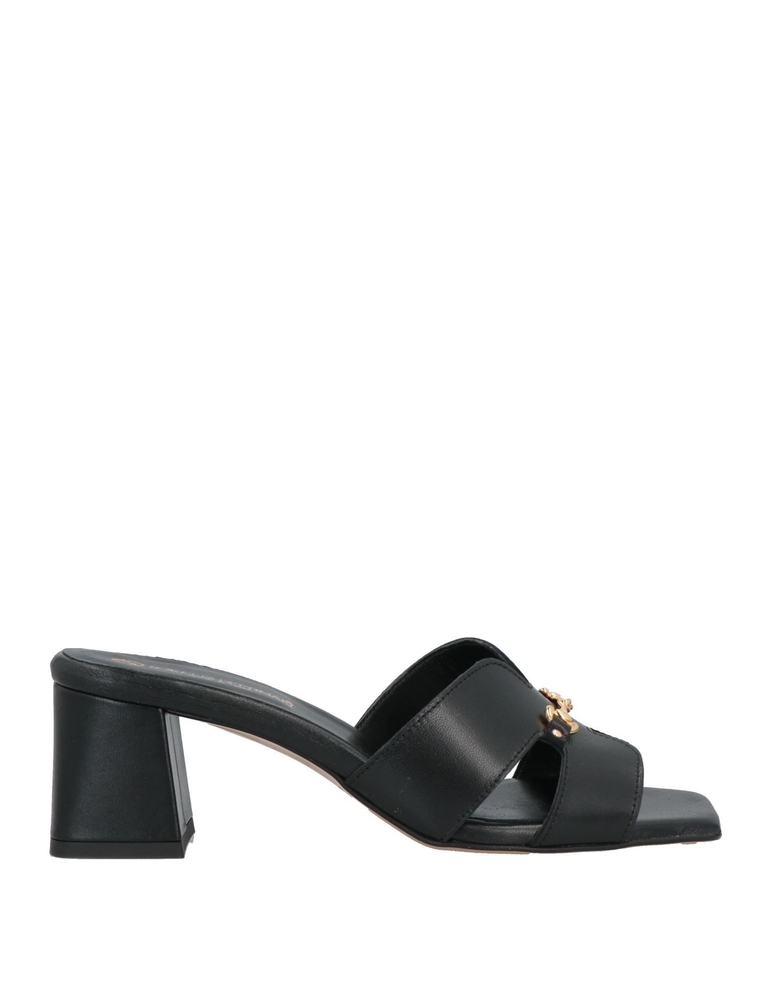 Loretta Pettinari Sandals In Black