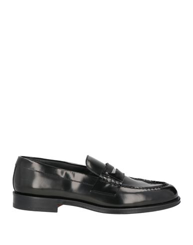 Dsquared2 Man Loafers Black Size 11 Soft Leather