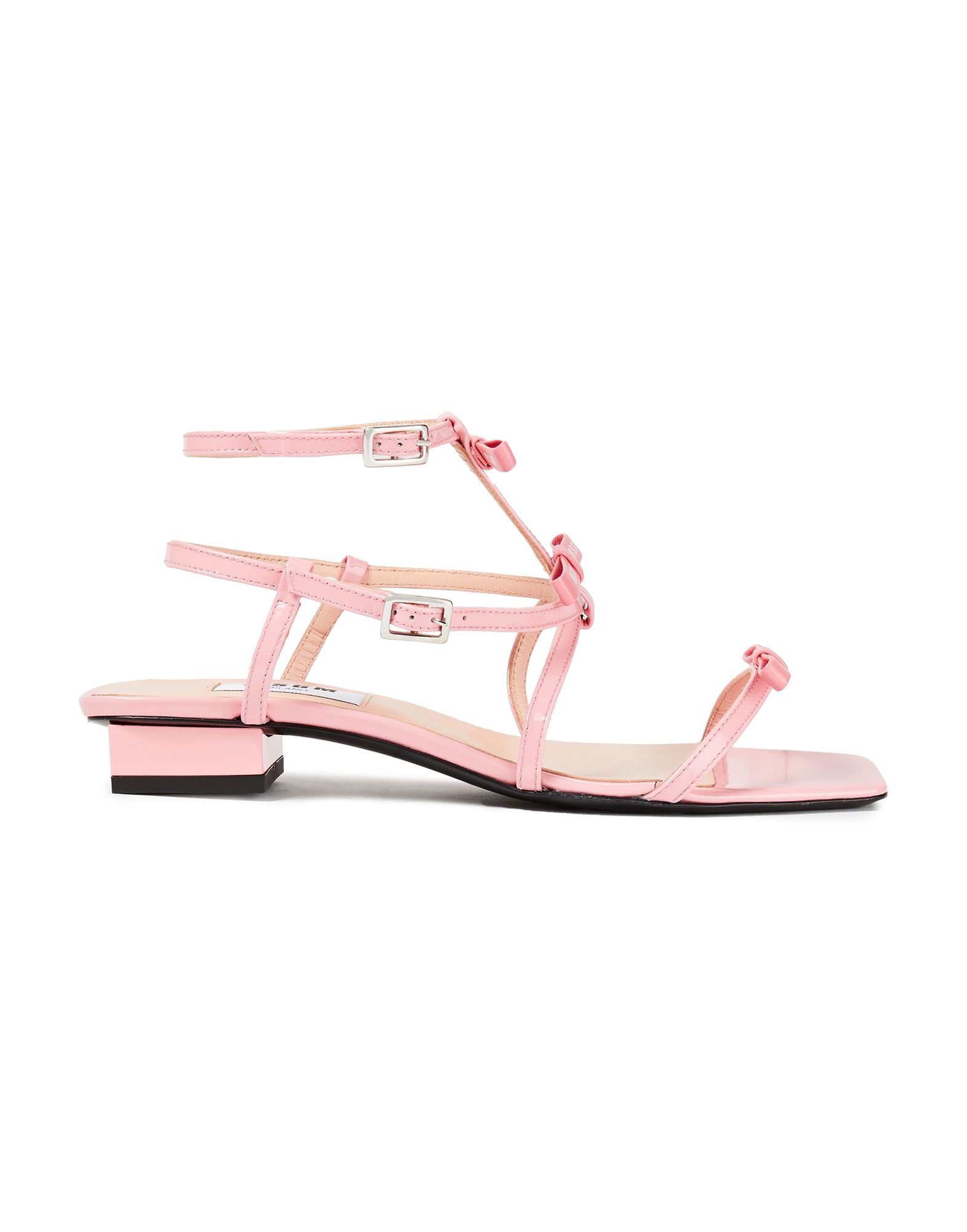 Msgm Sandals In Light Pink