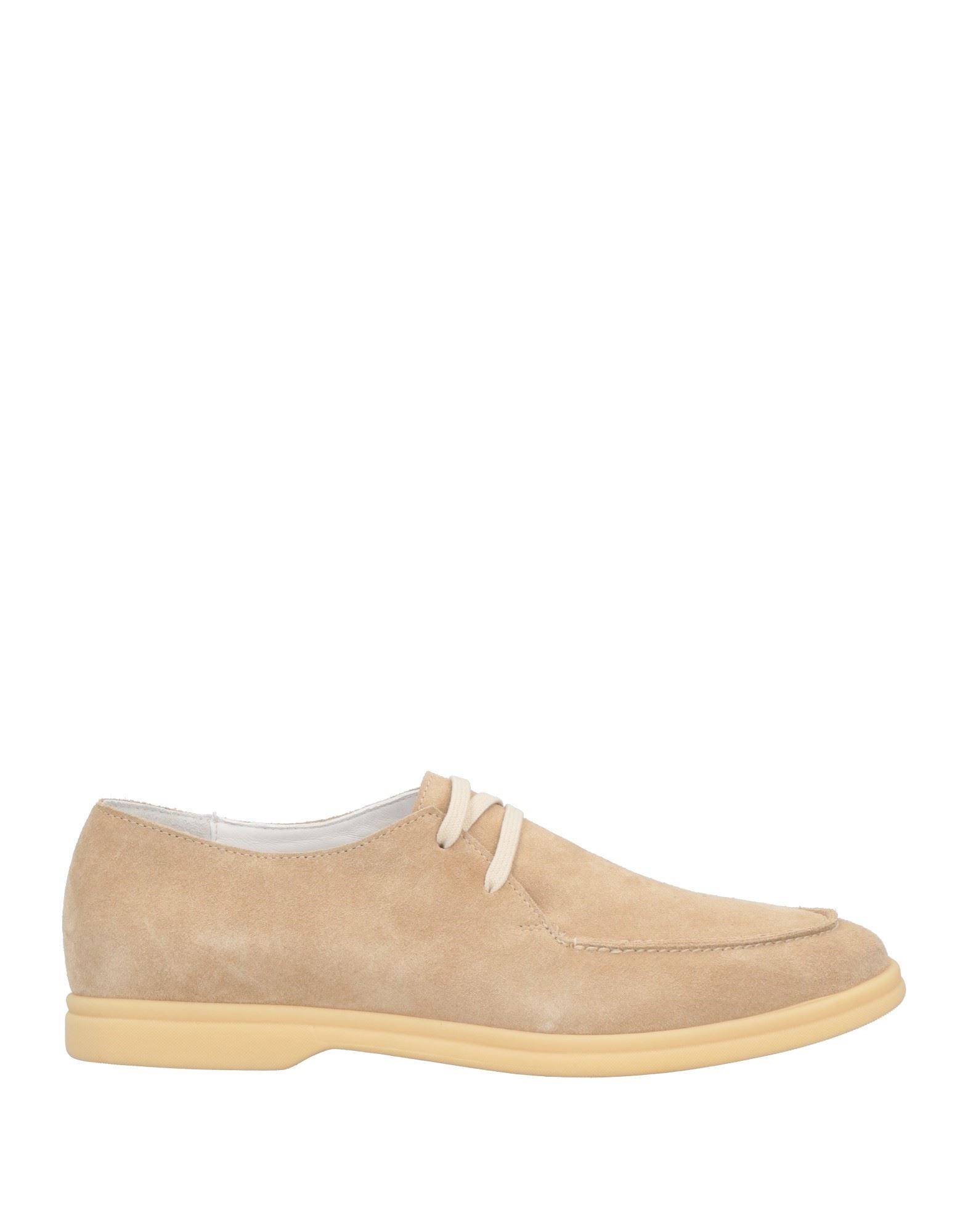 Boemos Lace-up Shoes In Beige