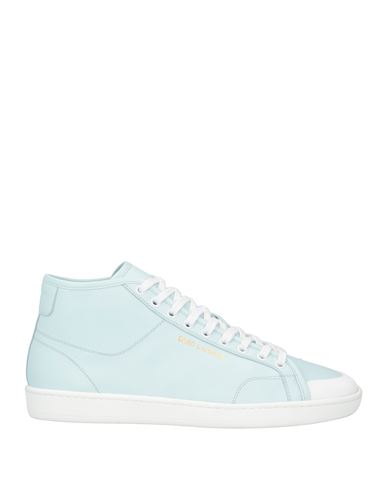 Saint Laurent Blue Court Classic Sl/39 Sneakers In 4803 Bebe Blue