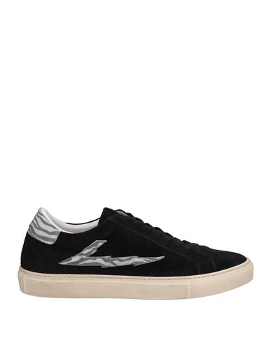Macchia J Man Sneakers Black Size 9 Soft Leather