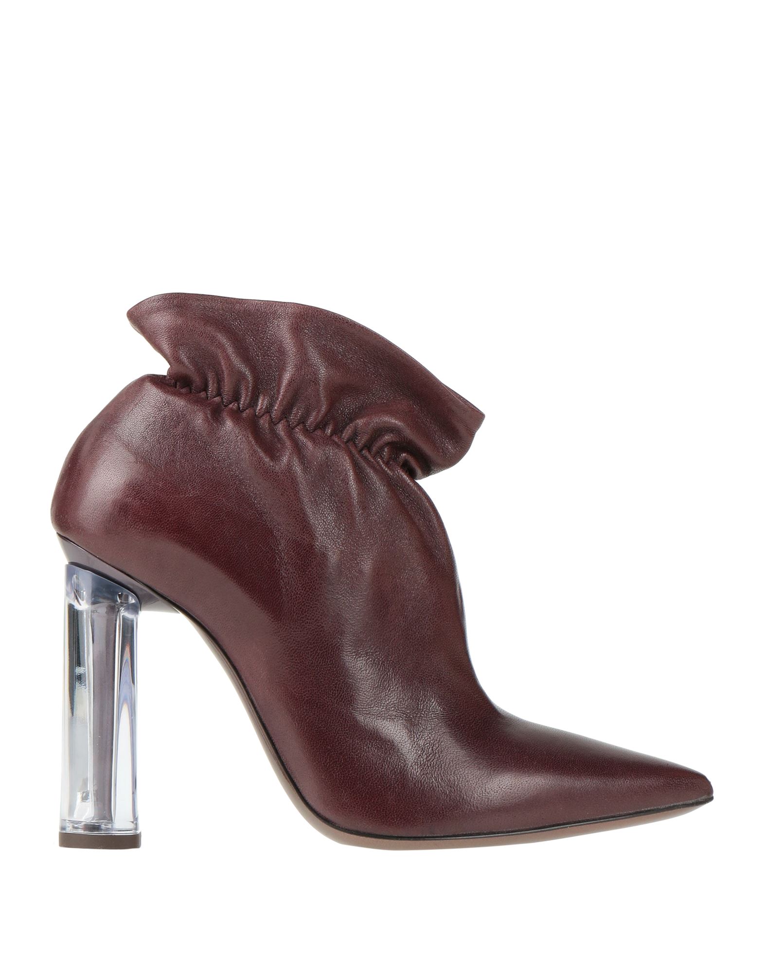 Malloni Ankle Boots In Purple