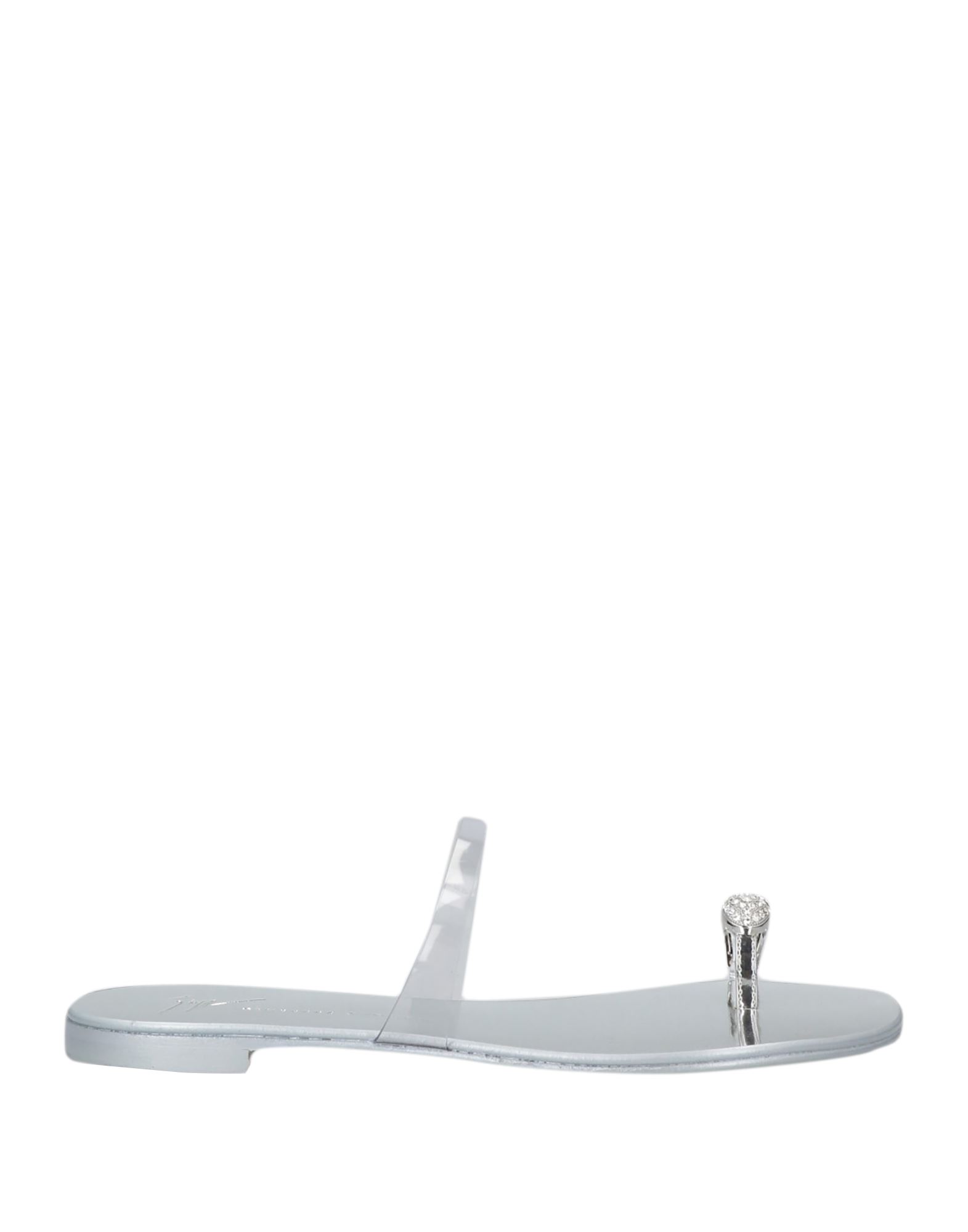Giuseppe Zanotti Toe Strap Sandals In Transparent