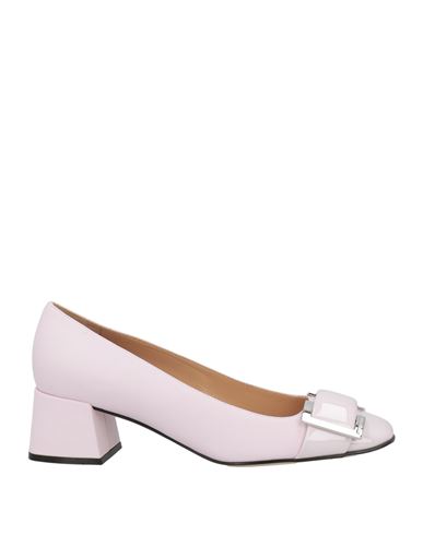 Sergio Rossi Woman Pumps Light Pink Size 5 Soft Leather