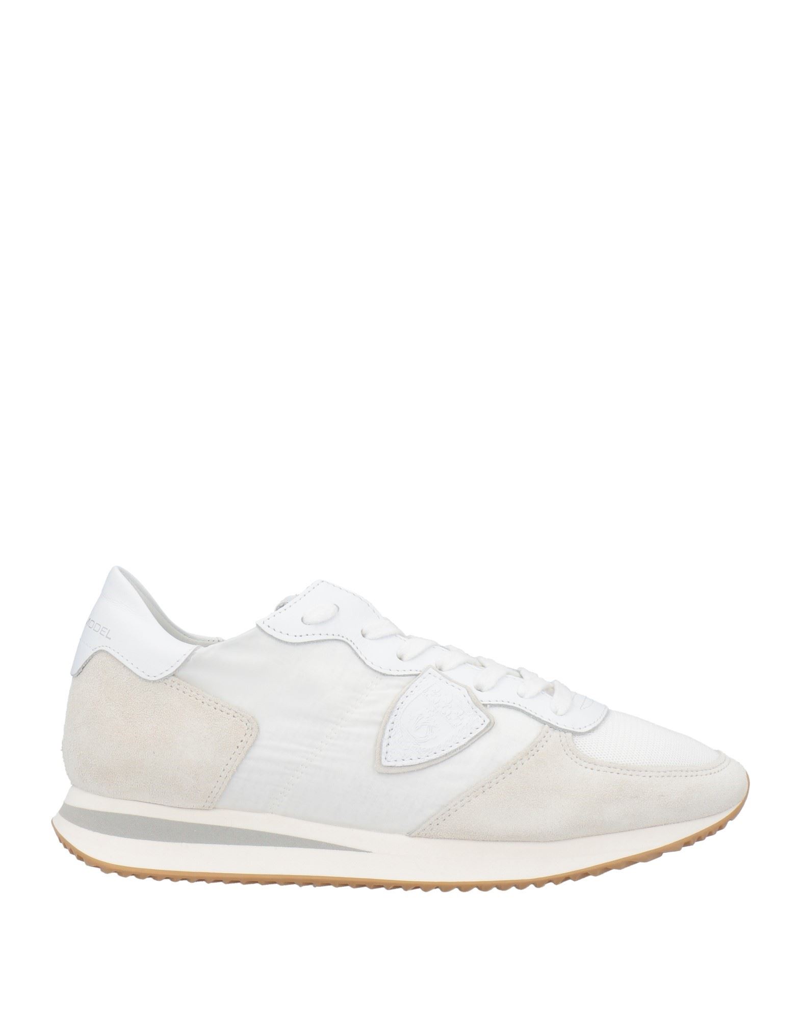 Philippe Model Tropez Panelled Low-top Sneakers In White