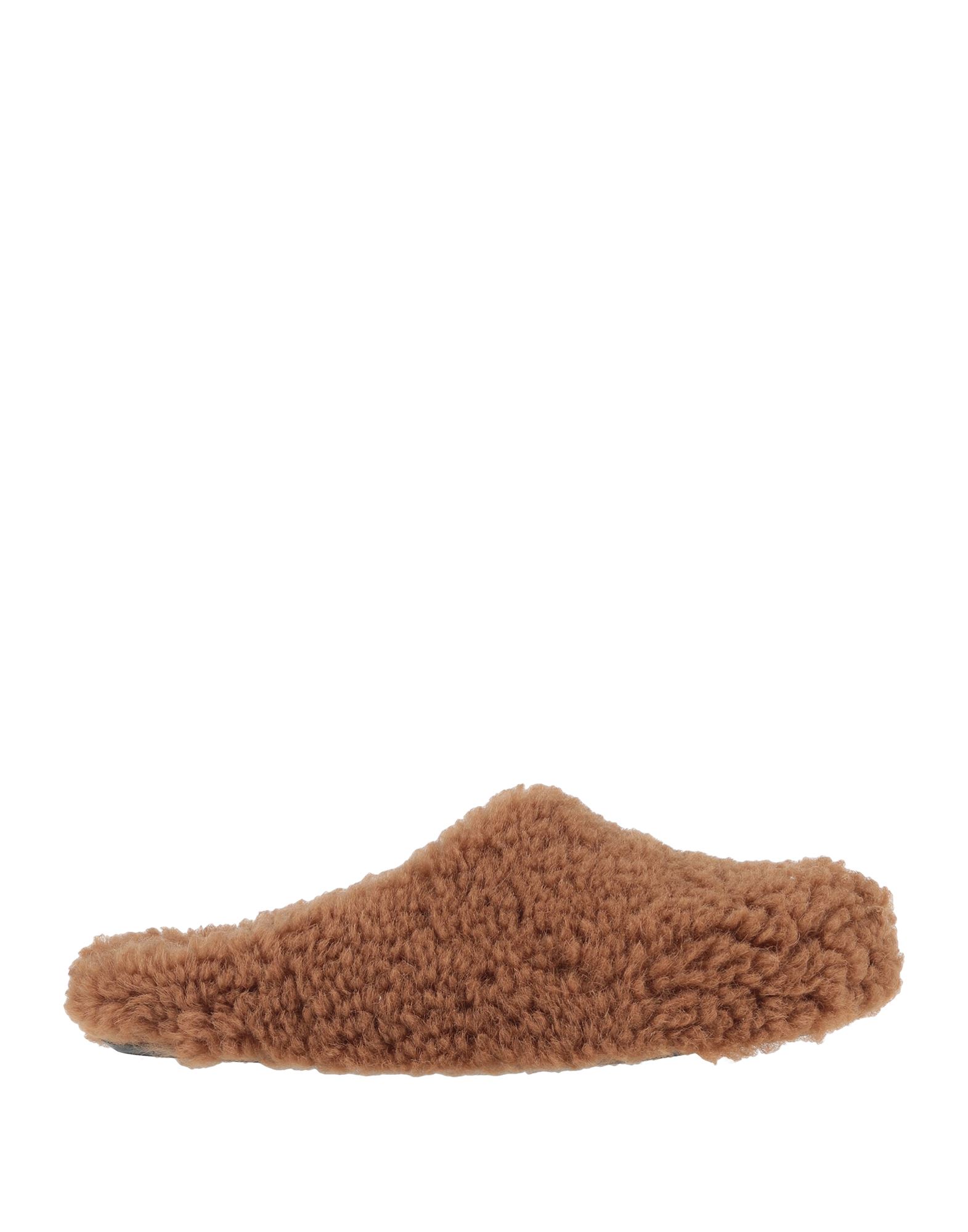 Marni Man Mules & Clogs Brown Size 10 Shearling
