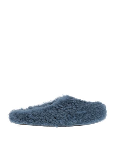 MARNI MARNI MAN MULES & CLOGS PASTEL BLUE SIZE 8 SHEARLING 
