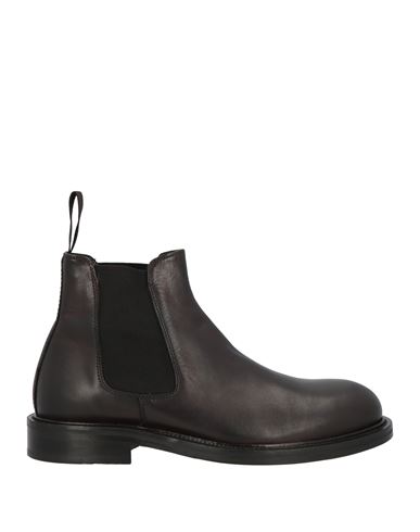 Shop Richard Owen Richard Owe'n Man Ankle Boots Dark Brown Size 6 Soft Leather