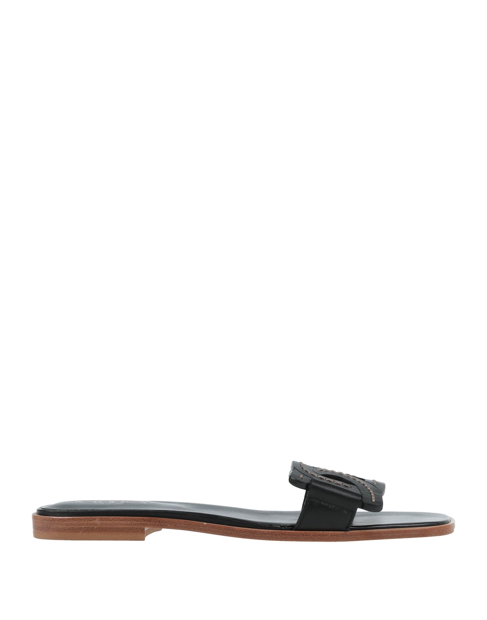 Tod's Sandals In Black