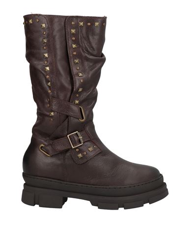 Pregunta Woman Knee Boots Dark Brown Size 10 Soft Leather